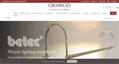Desktop Screenshot of ormrod.com
